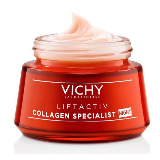 Vichy Liftactiv Collagen Specialist Yaşlanma Karşıtı Gece Bakım Kremi 50 ml