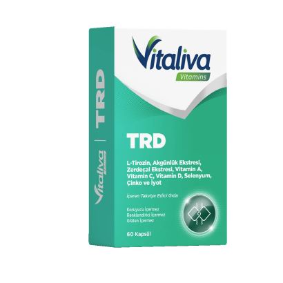 Vitaliva Vitamins Trd Multivitamin Takviye Edici Gıda 60 Kapsül