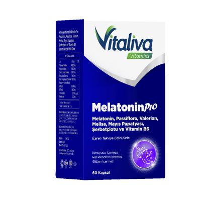 Melatonin Pro Takviye Edici Gıda 60 Kapsül