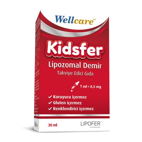 Kidsfer Lipozomal Demir Damla 30 Ml