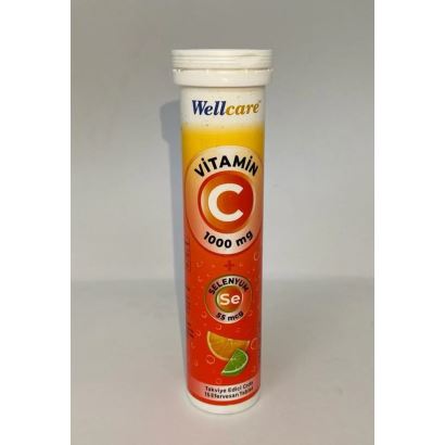 Wellcare Vitamin C 1000 Mg + Selenyum 55 Mcg