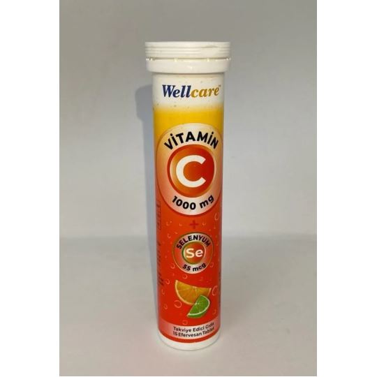 Wellcare Vitamin C 1000 Mg + Selenyum 55 Mcg